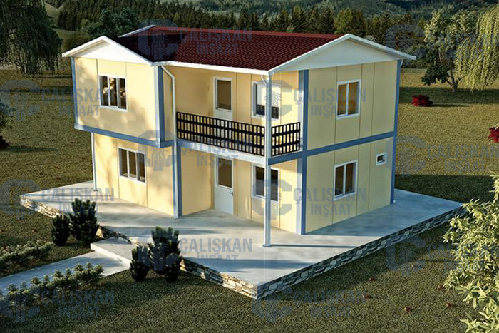 Kayseri Anahtar Teslim Prefabrik 105 m²