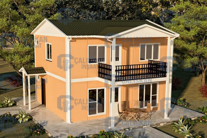 Kayseri Anahtar Teslim Prefabrik 114 m²