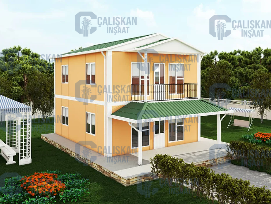 Kayseri Anahtar Teslim Prefabrik 122 m²