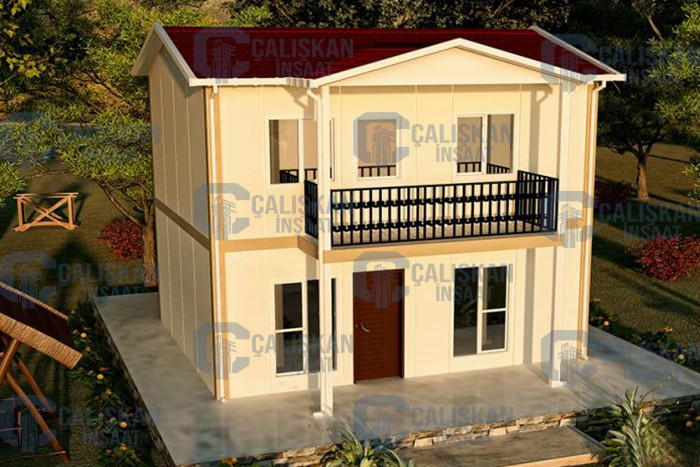 Kayseri Anahtar Teslim Prefabrik 86 m²
